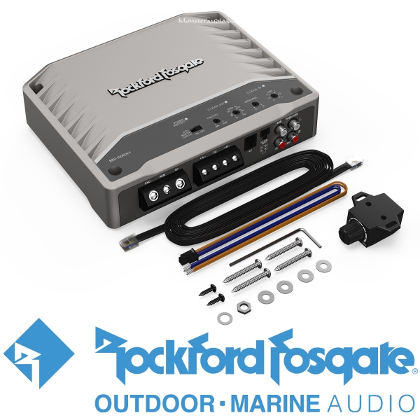 Rockford Fosgate M2-500X1 Digitaler Monoblock 1-Kanal-Verstärker M2500X1